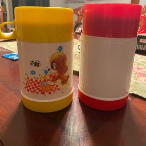 Vintage Thermos Mugs